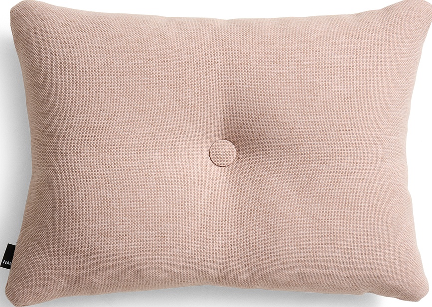 Dot Mode Okrasna blazina, 45 x 60 cm, svetlo roza