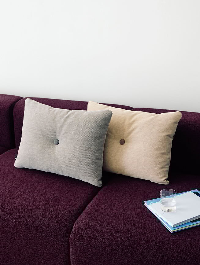 Dot Soft Jastuk dekorativni 45 x 60 cm tamnozeleni