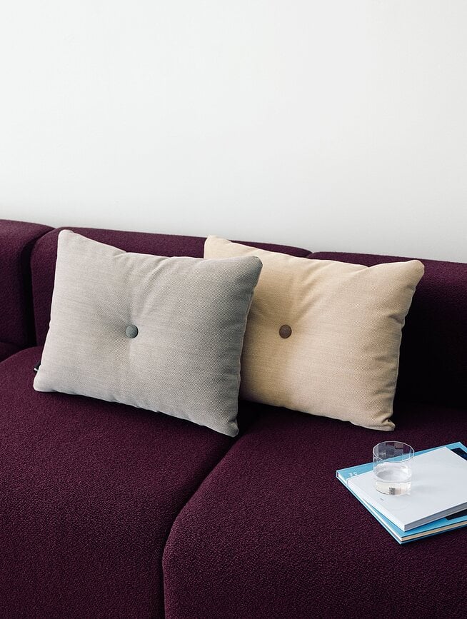 Dot Steelcut Trio Jastuk dekorativni 45 x 60 cm sivi