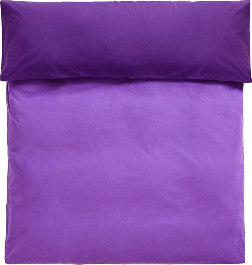 Duo Bettdeckenbezug 150 x 210 cm violett