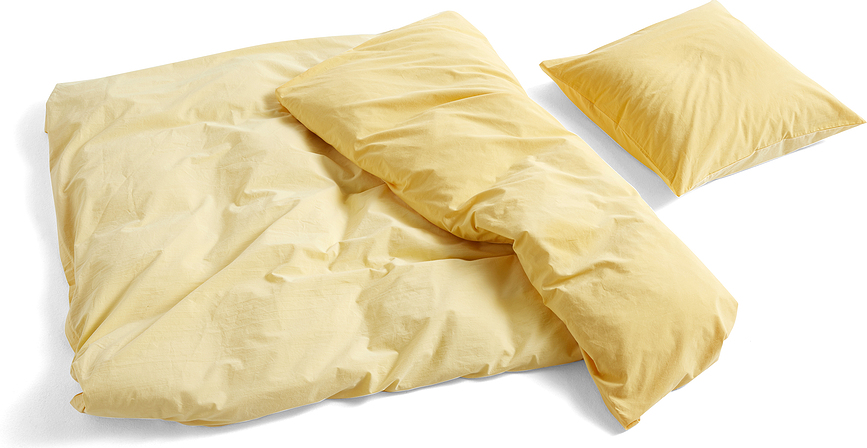 Housses de Coussin, 80 x 50 cm, jaunes, Lot de 2