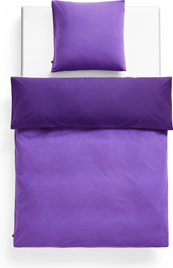 Duo Housse de Couette 150 x 210 cm, violette