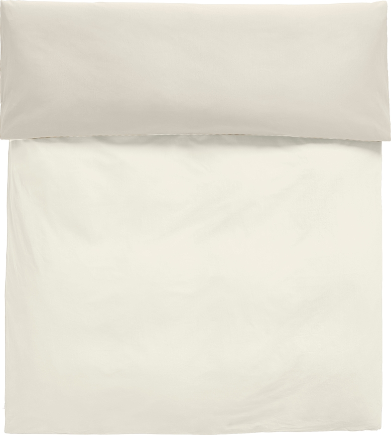 Duo Prevleka za odejo, 140 x 220 cm, barva slonovine