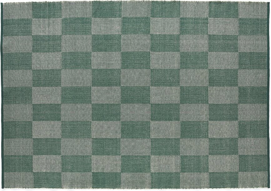 Dywan Check 170 x 240 cm zielony