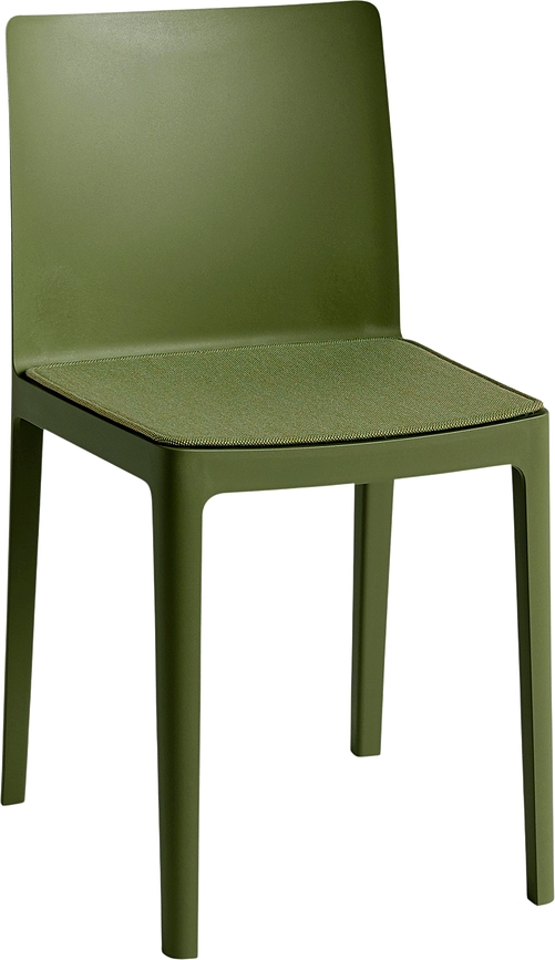 Elementaire Coussin de Chaise de Jardin, 40 x 40,5 cm, gris clair