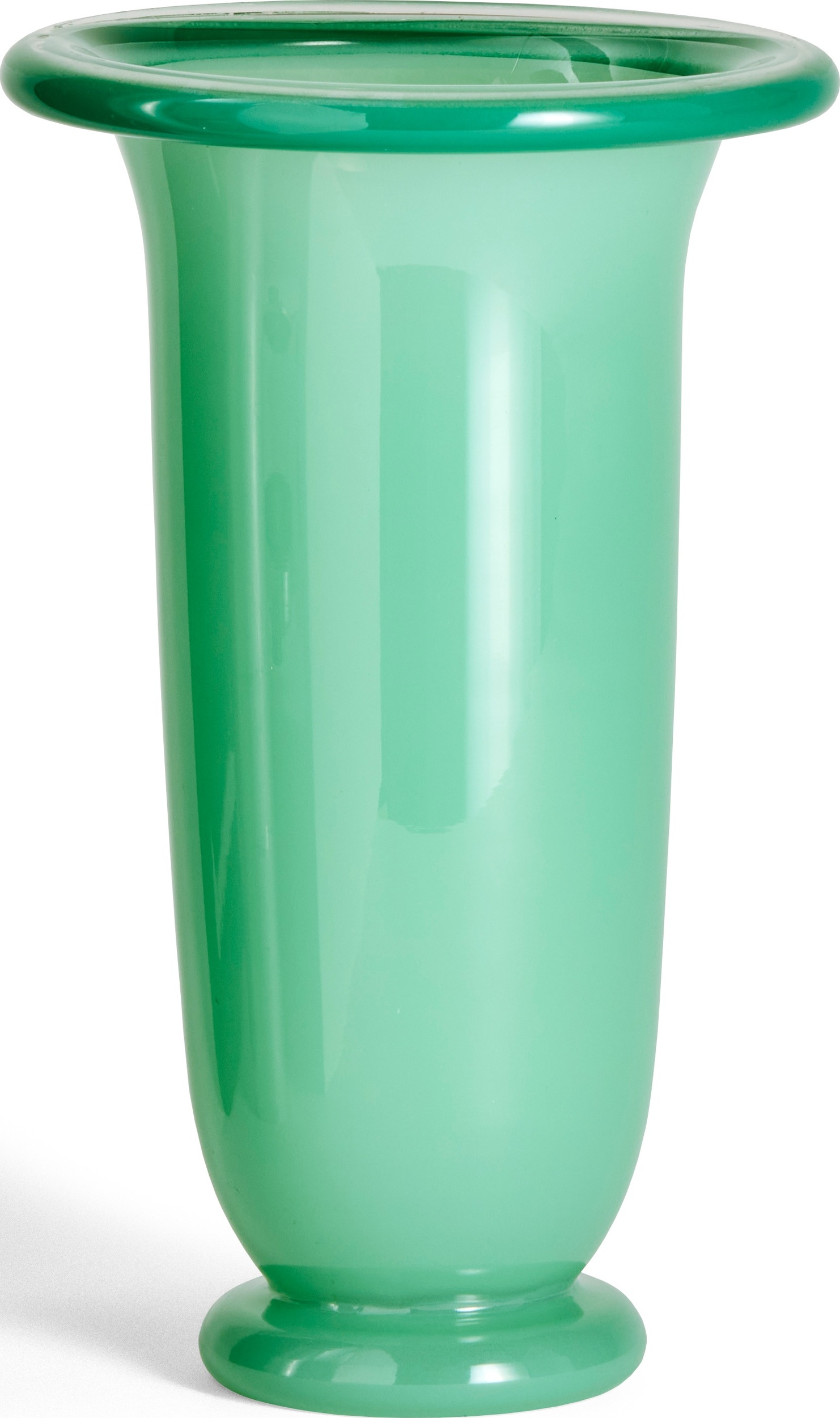 Empire Vase L, grün