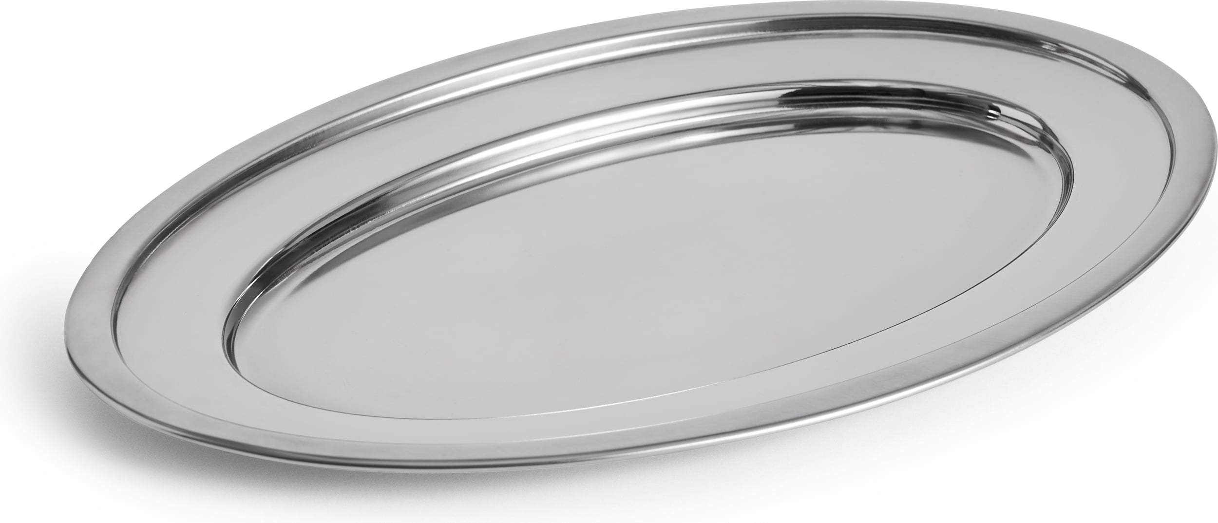 Essential Servierplatte oval 24 x 37 cm, Stahl