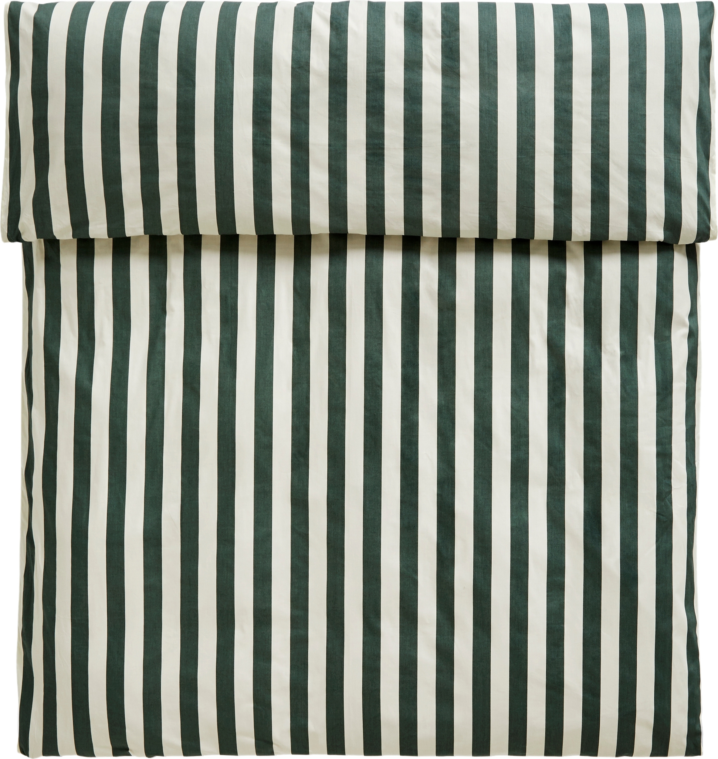 Ete Bettdeckenbezug 200 x 210 cm grün-weiß