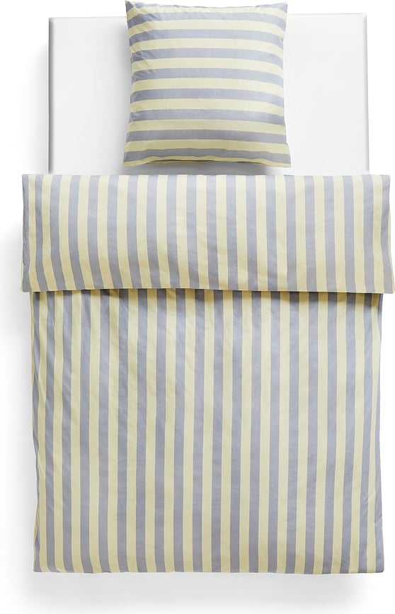 Ete Housse de Couette 200 x 200 cm, bleu-jaune