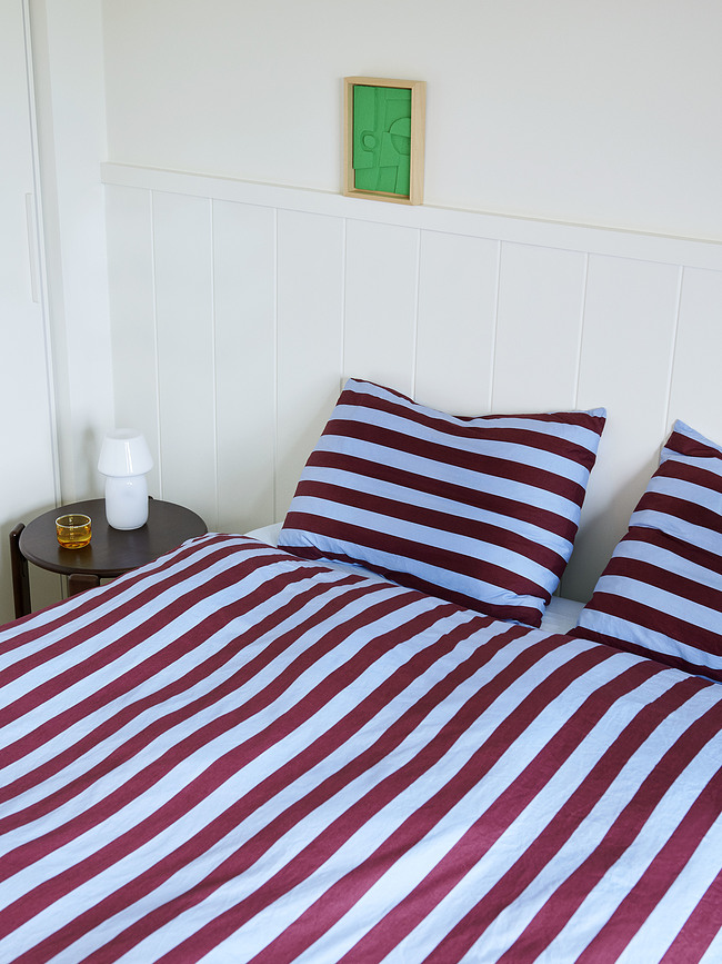 Ete Μαξιλαροθήκη, 70 x 50 cm, μπορντό-μπλε