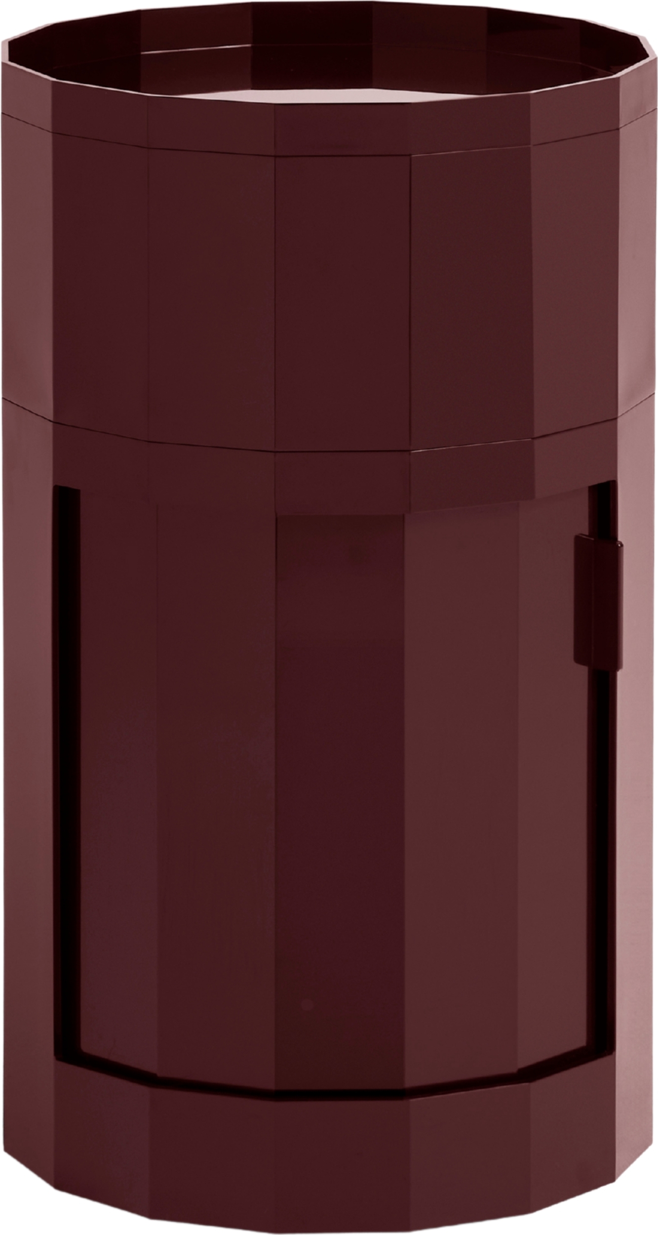 Facet Rollcontainer 66 cm, burgunderrot