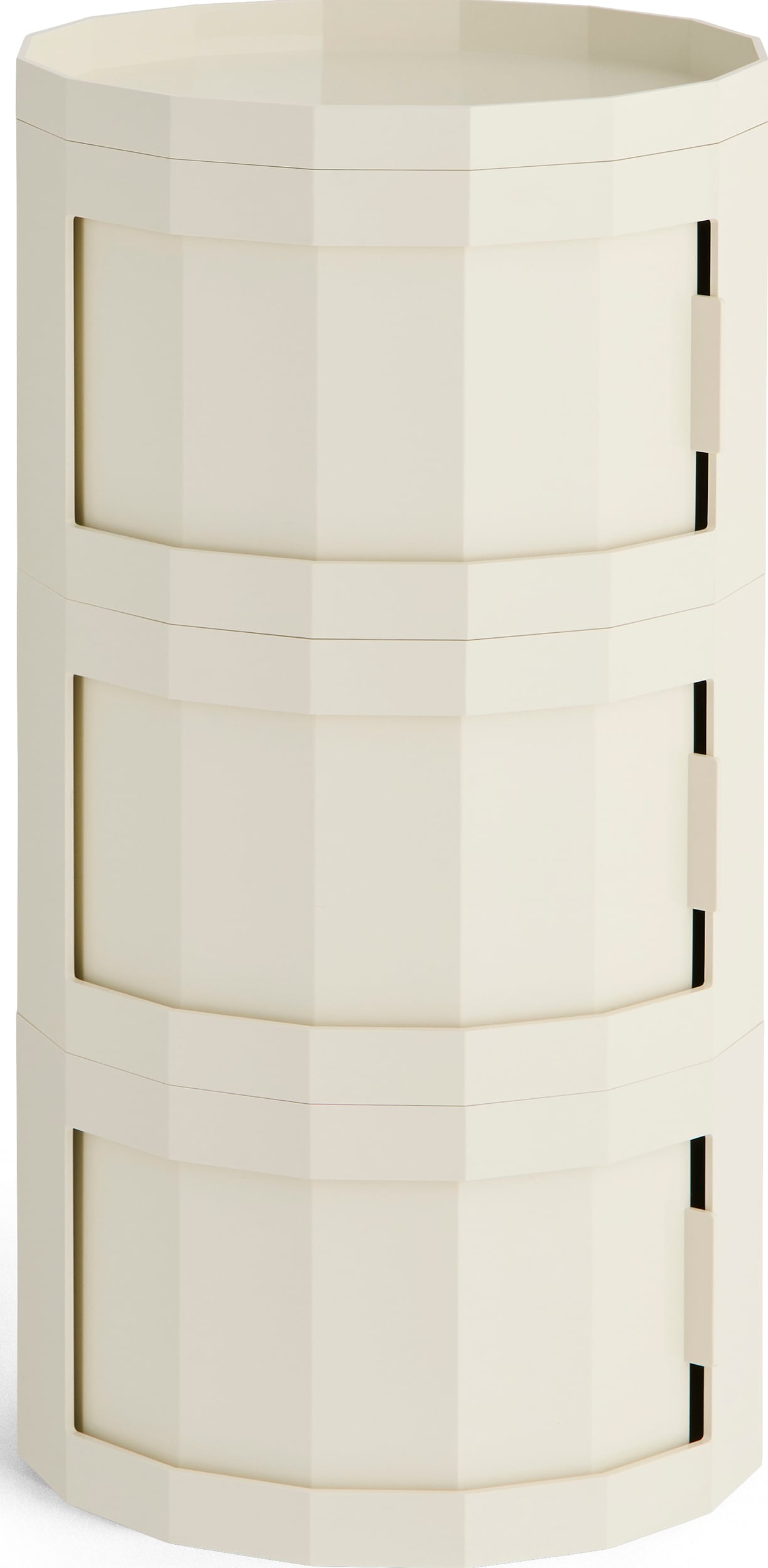 Facet Schrank dreitürig 71 cm, beige
