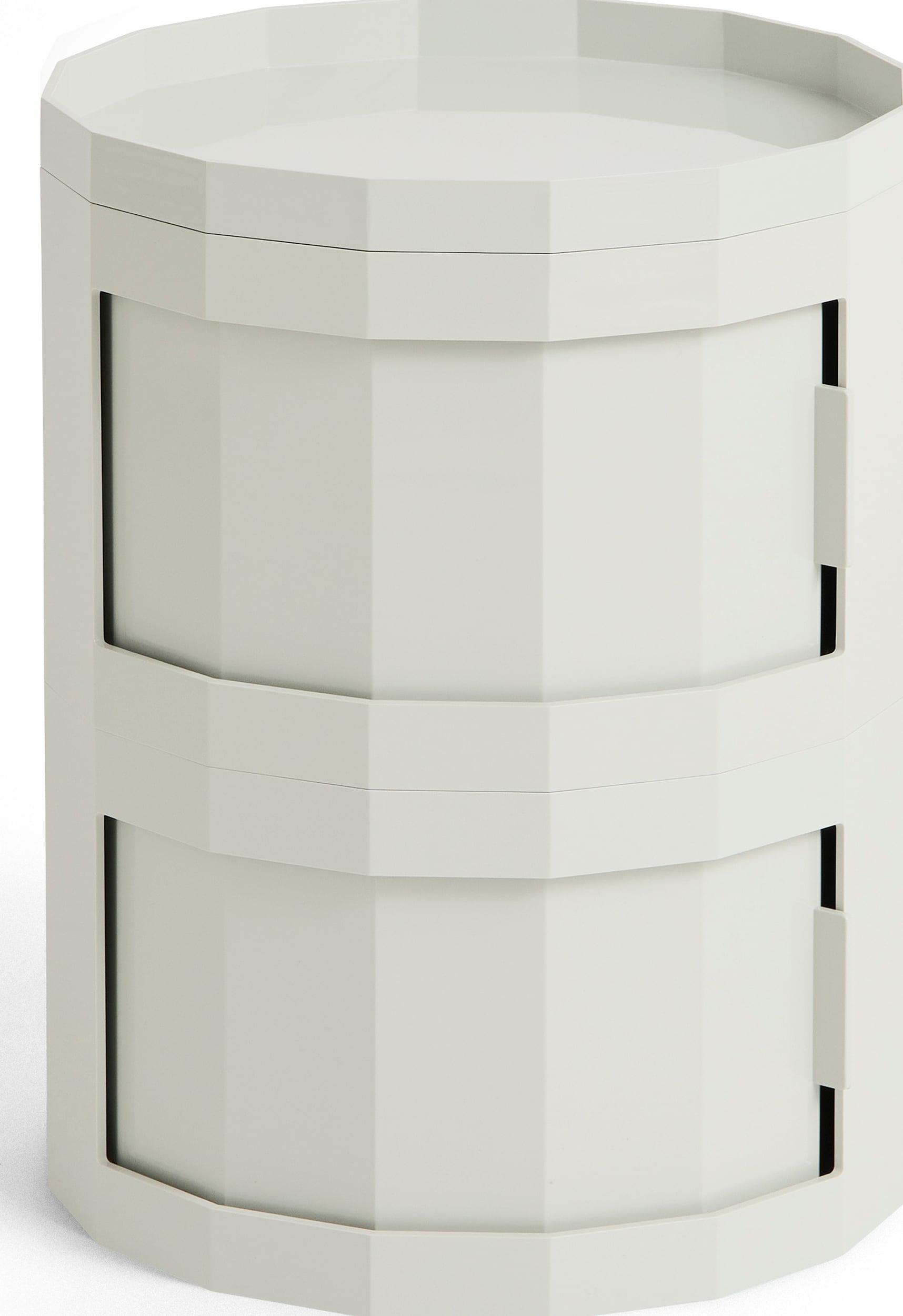 Facet zweitüriger Schrank 49 cm, hellgrau