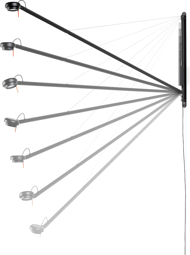 Fifty-Fifty Lampa zidna bijela