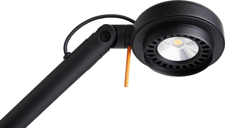 Fifty-Fifty Lampe de Bureau L, noire