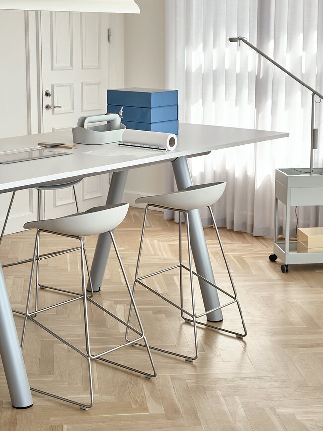 Fifty-Fifty Lampe de Bureau L, noire