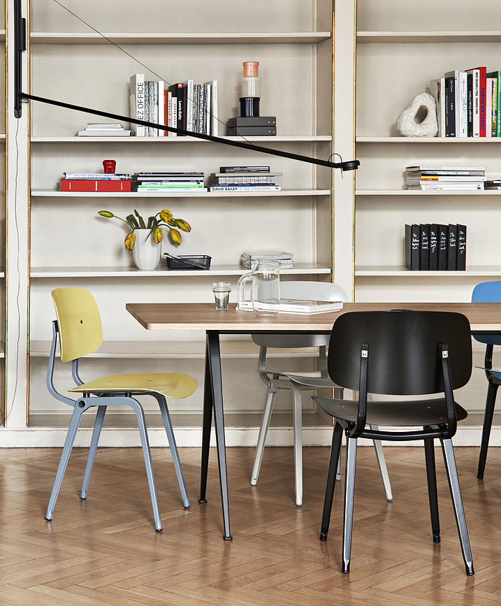 Fifty-Fifty Applique Murale, noire