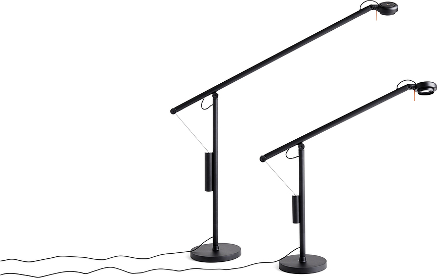 Fifty-Fifty Stolna Lampa L crna