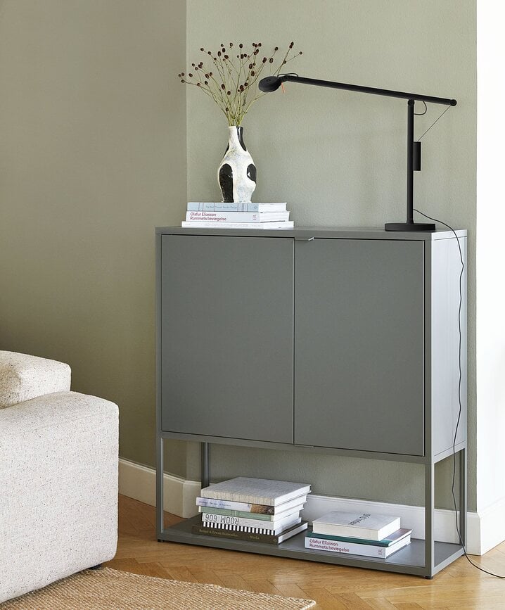 Fifty-Fifty Stolna Lampa L crna