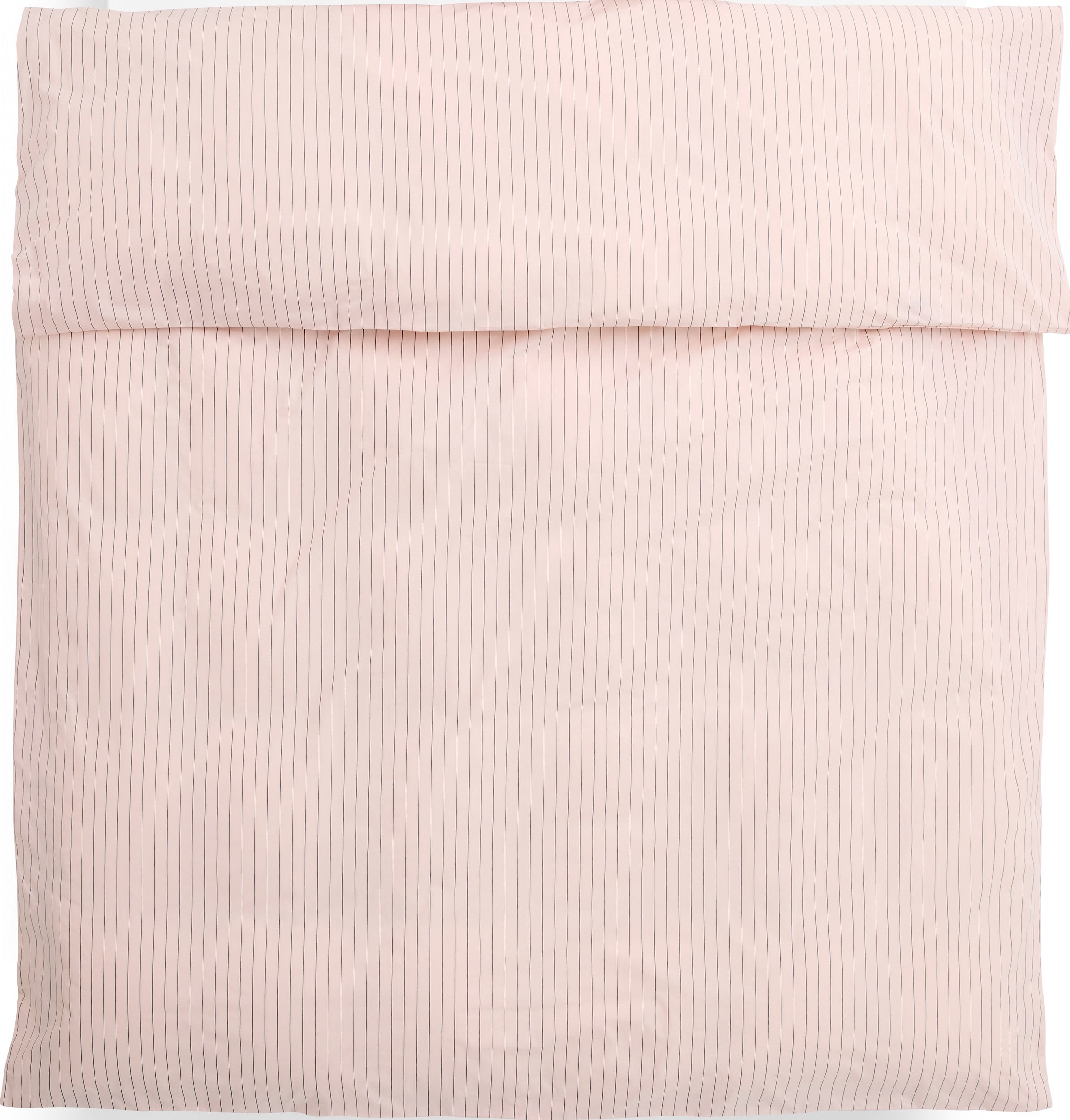 Fineline Bettbezug 150 x 210 cm, hellrosa