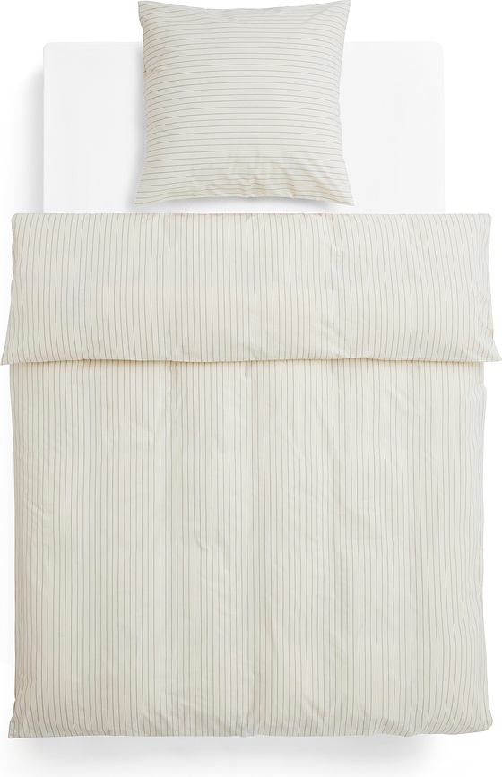 Fineline Housse de Coussin 60 x 50 cm, ivoire