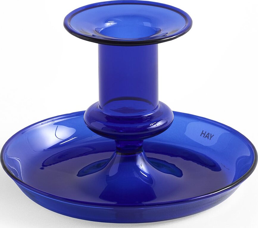 Flare Bougeoir, S, bleu foncé