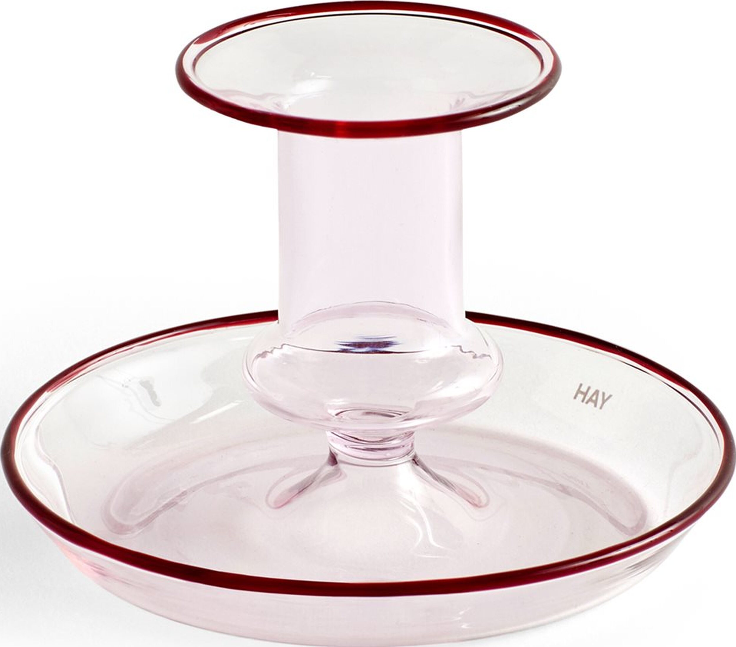 Flare Klassischer Kerzenhalter S rosa