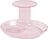Flare Stripe Bougeoir pour bougie classique, taille S, rose