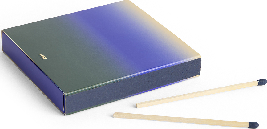 Fósforos Hay, verdes y azules