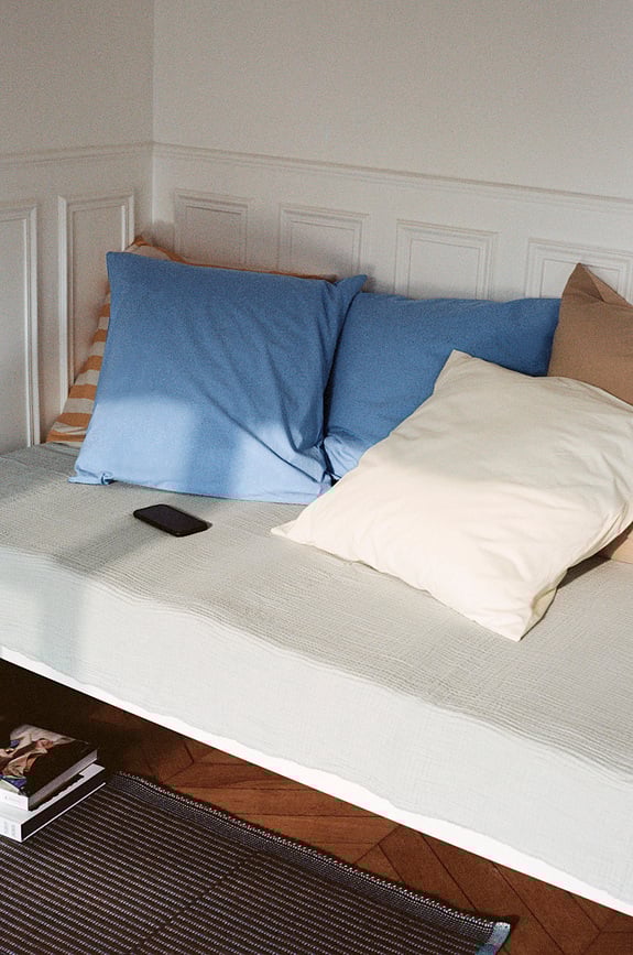 Funda nórdica Duo, 200 x 220 cm, azul