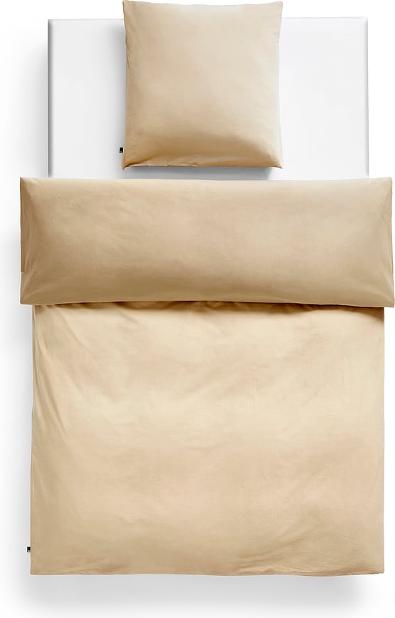 Funda de almohada Duo, 70 x 50 cm, marrón claro