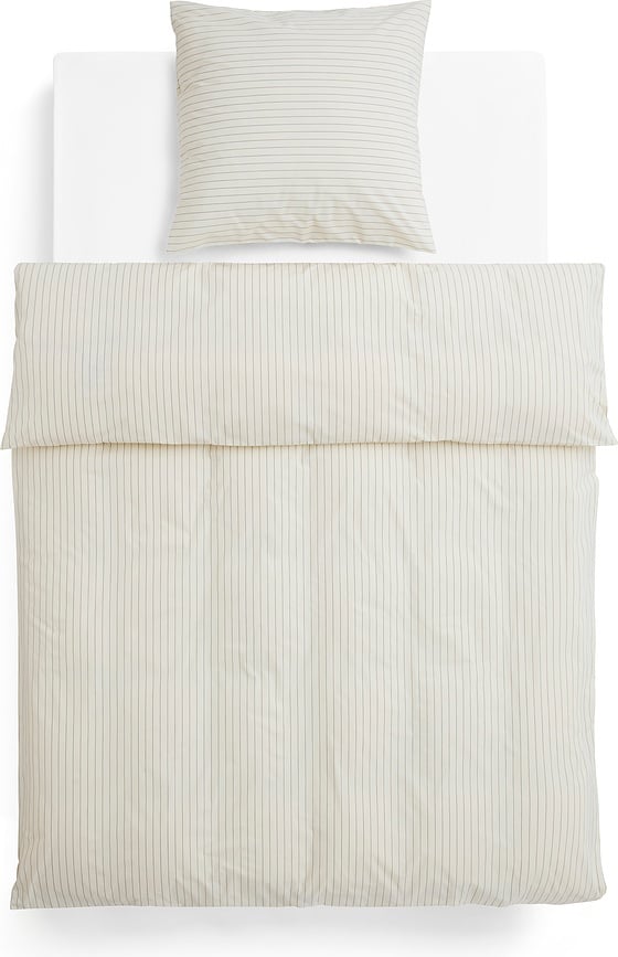 Funda de Almohada Fineline, 80 x 80 cm, marfil