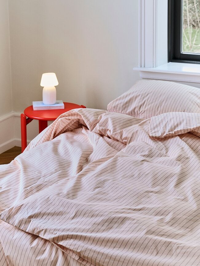 Funda de Almohada Fineline, 60 x 50 cm, rosa claro