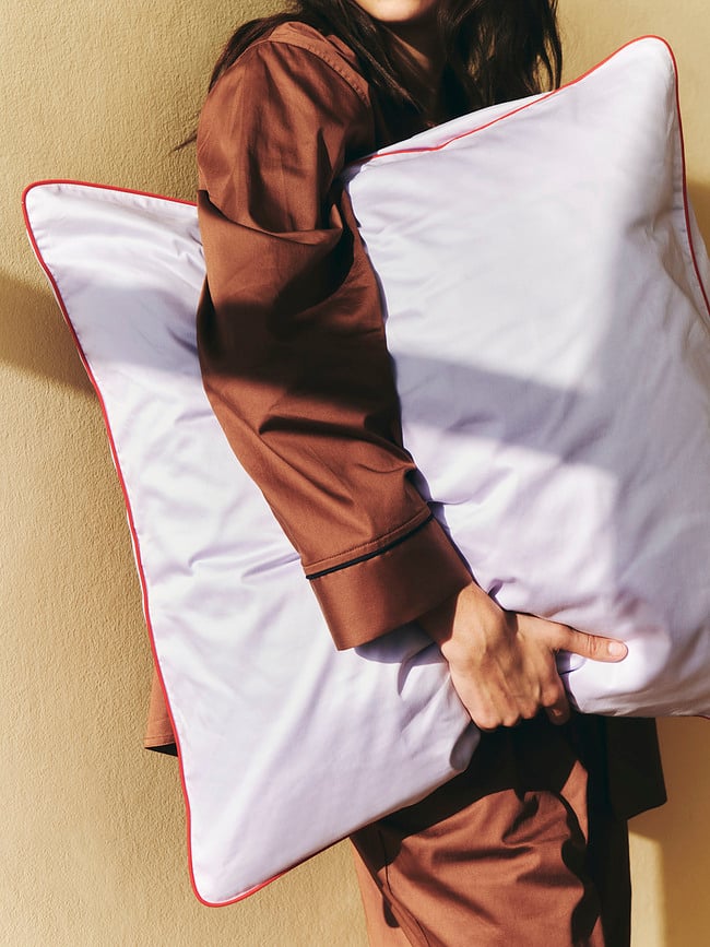 Funda Nórdica Outline, 200 x 200 cm, lavanda