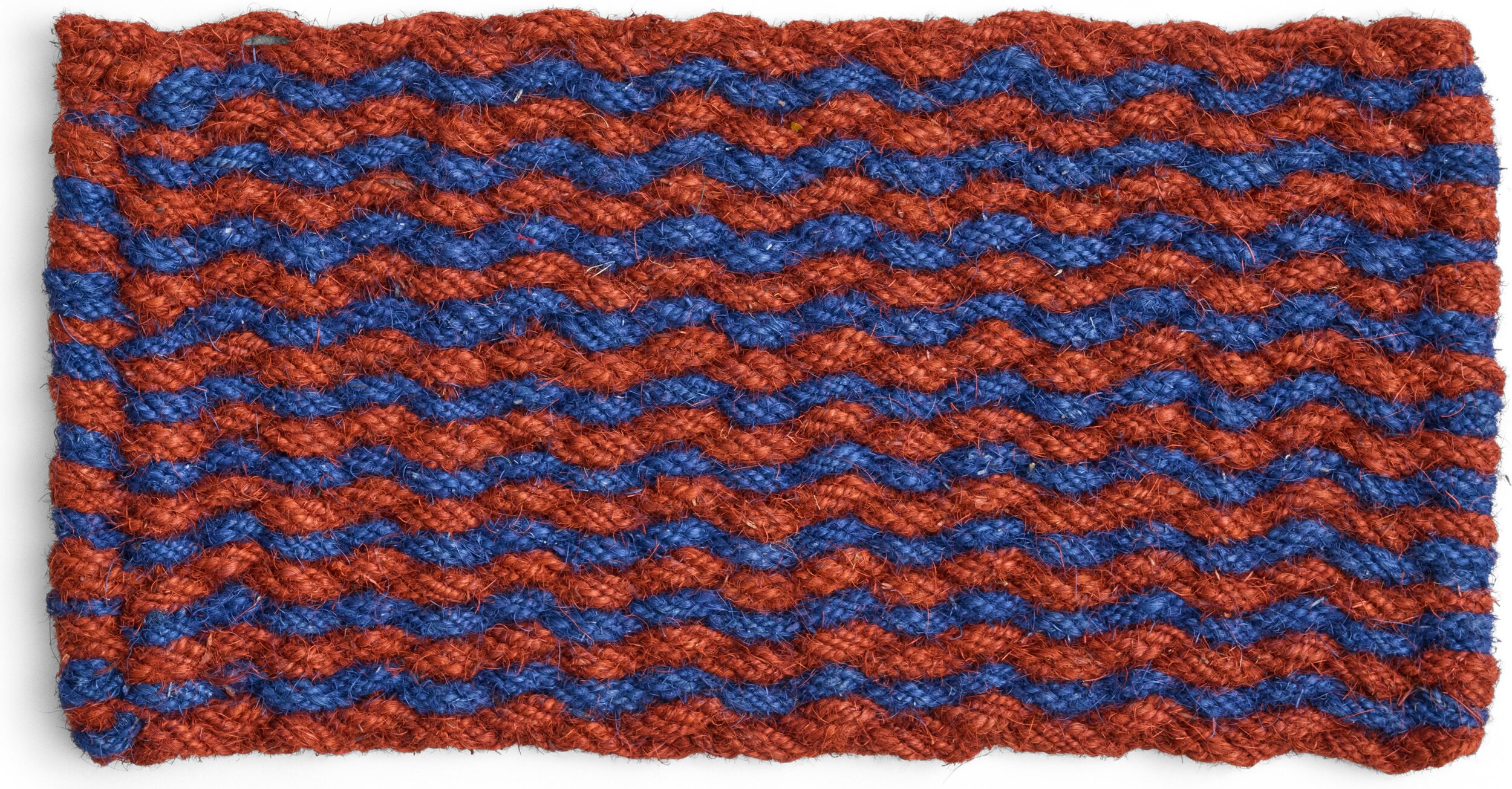 Fußmatte Coco Wave, braun-blau