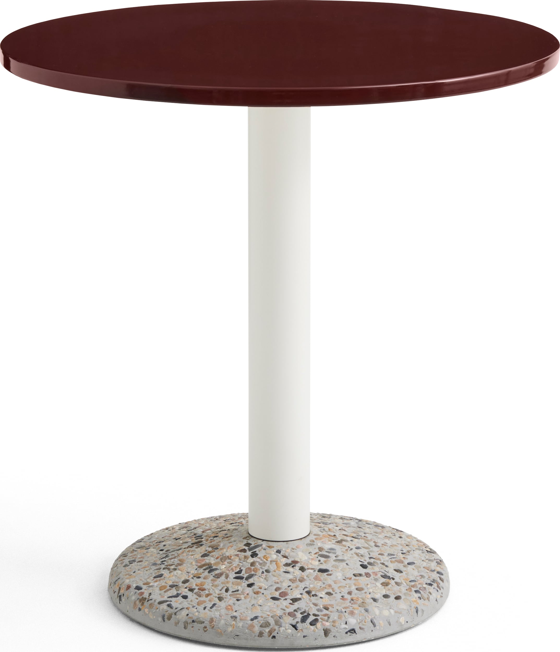 Gartentisch Ceramic 70 cm, bordeaux