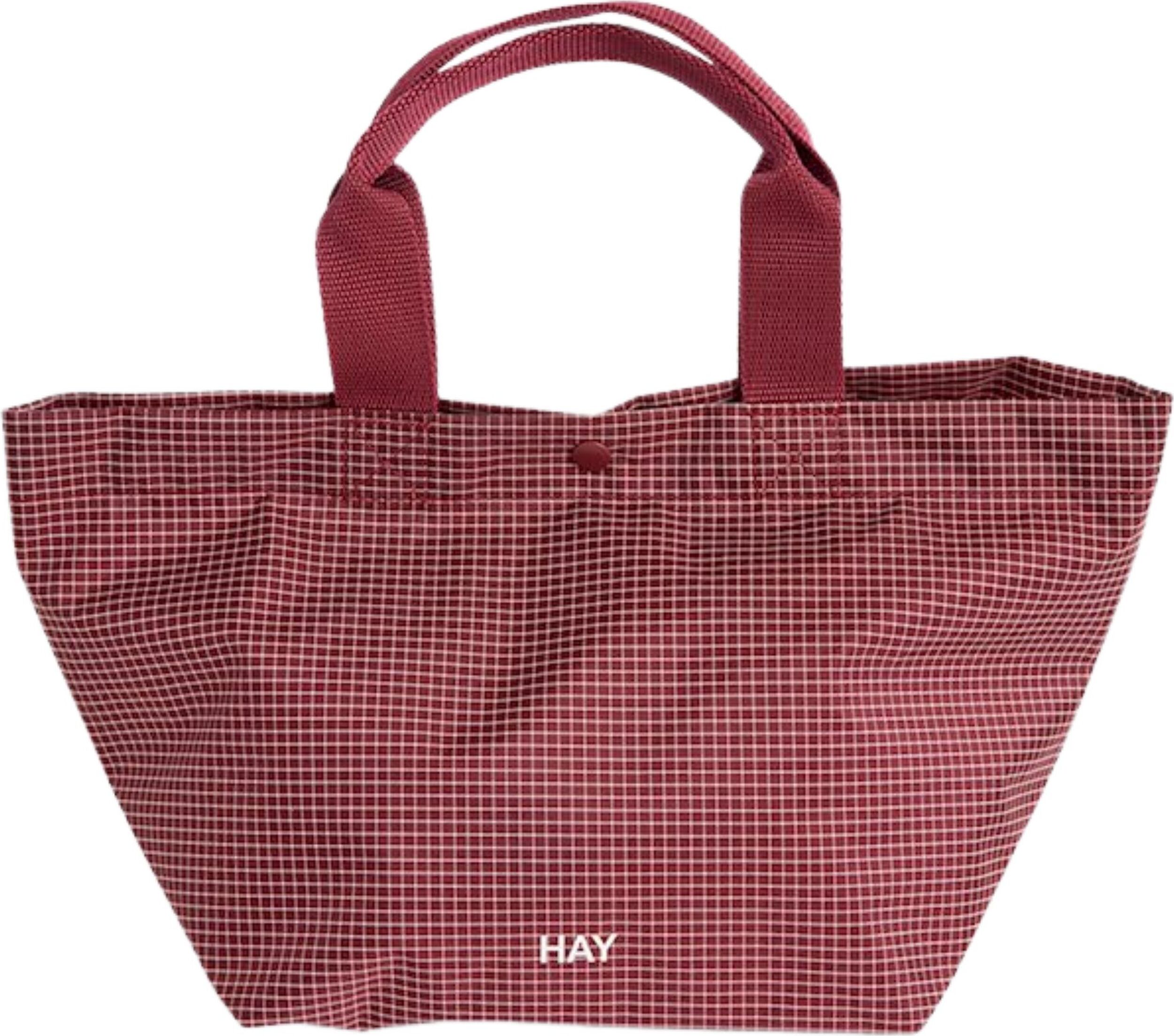 Grid mini Tasche, burgunderrot