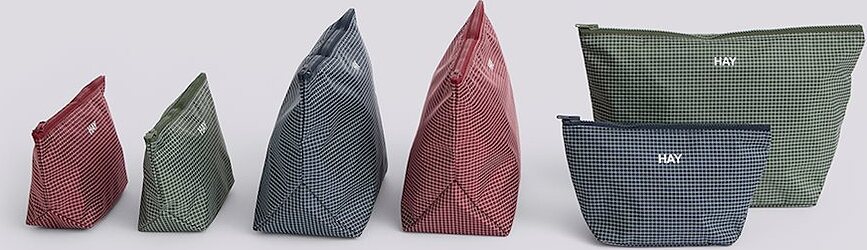 Grid Νεσεσέρ καλλυντικών, μέγεθος S, σκούρο πράσινο