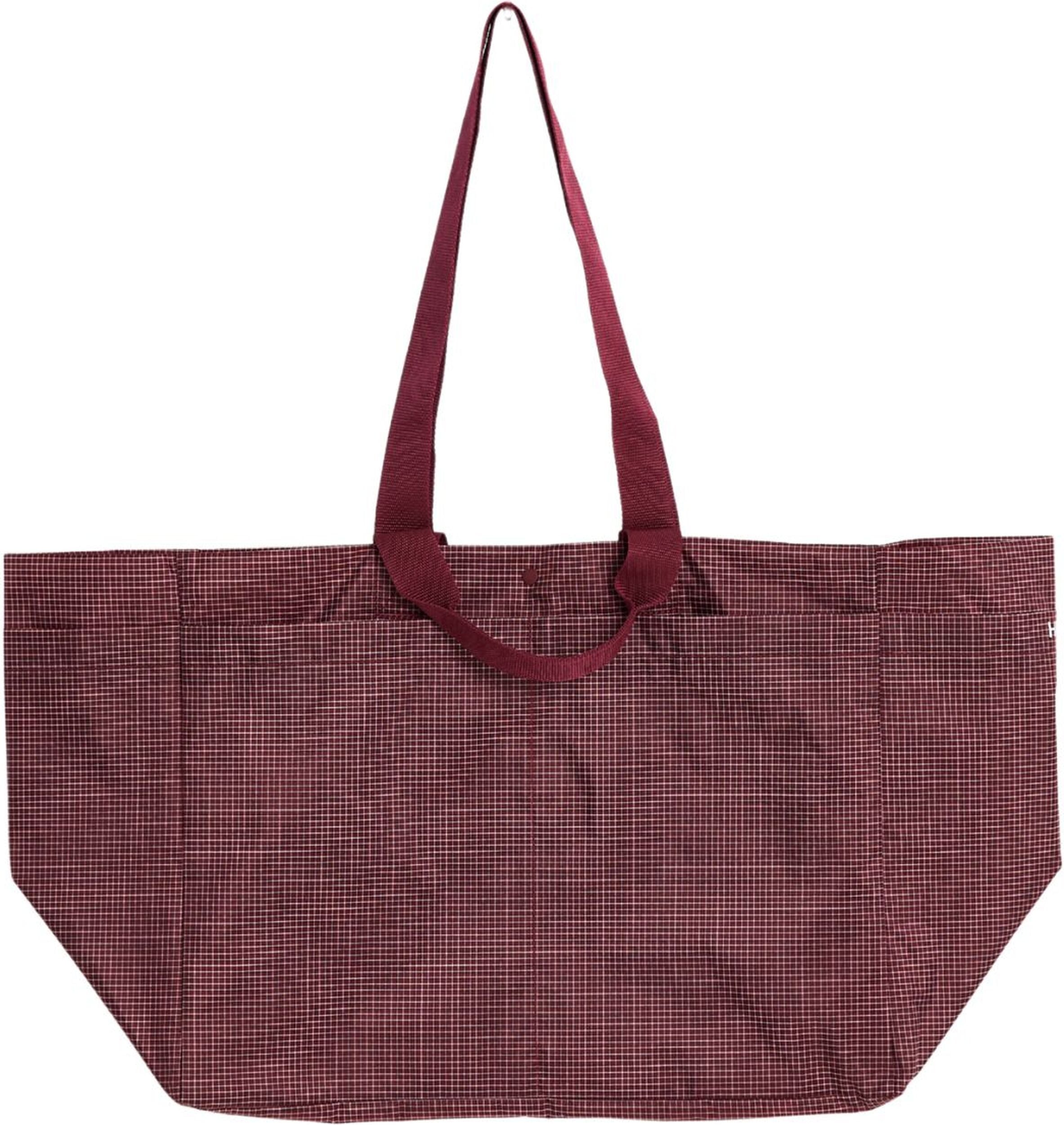 Grid Reisetasche M, burgunderrot