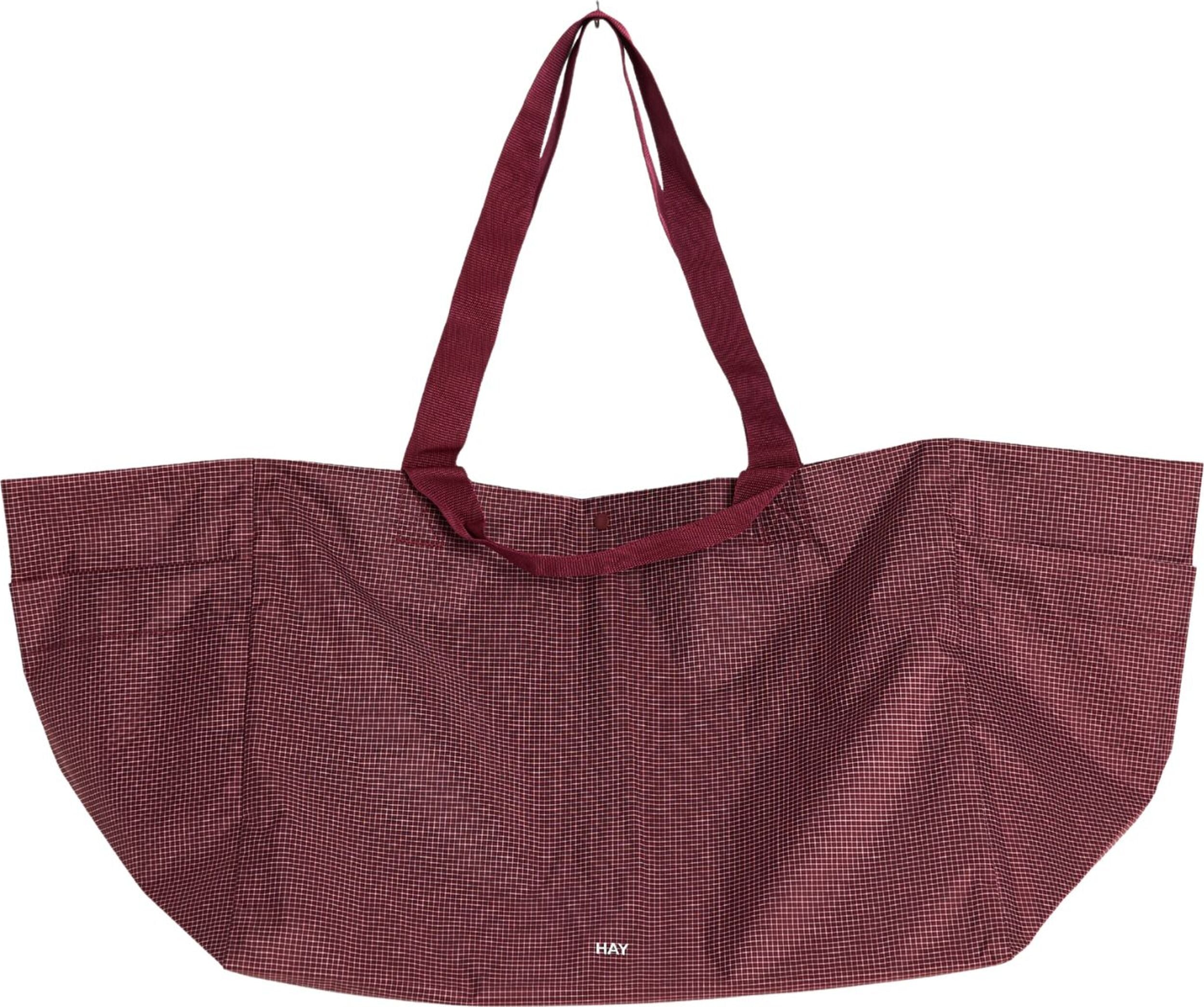 Grid Reisetasche Weekendtasche L, burgunderrot