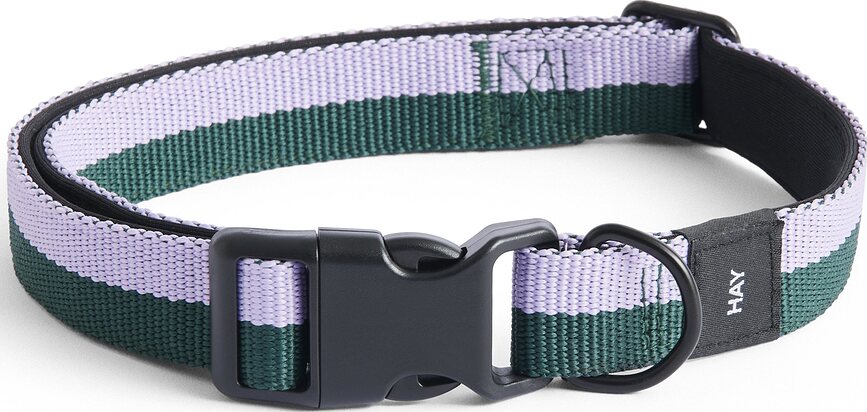 Halsband voor honden Hay M/L lavendelgroen