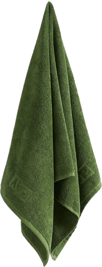 Handdoek Mono Organic 50 x 90 cm lucifergroen