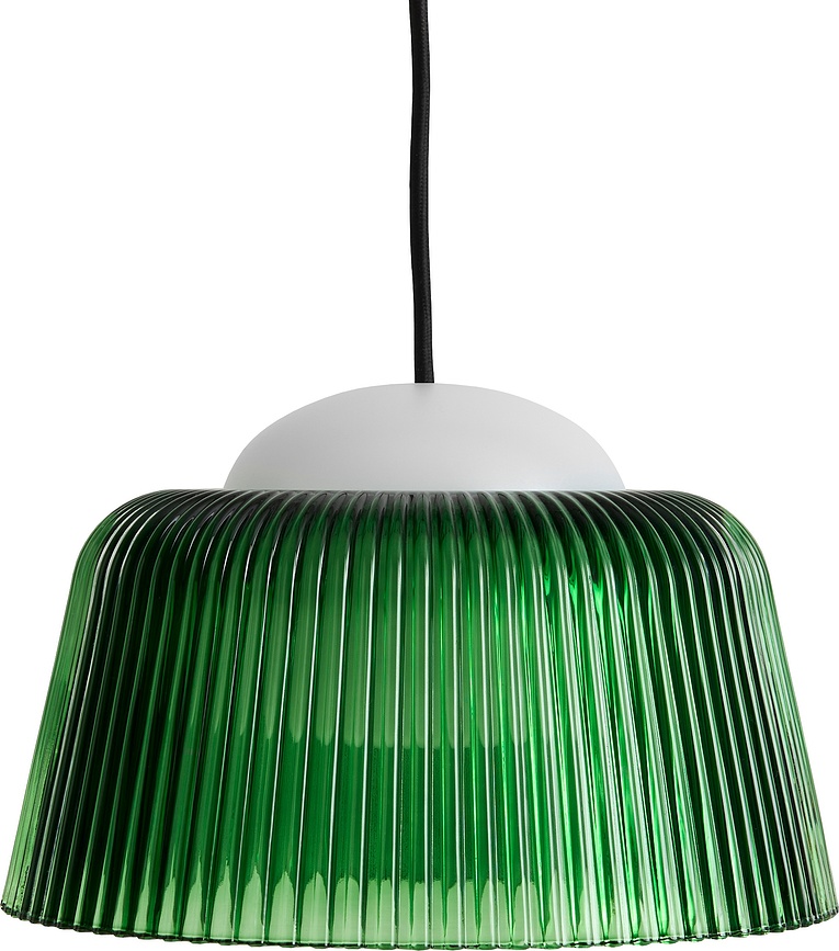 Hanglamp Brim 24,5 cm flessengroen
