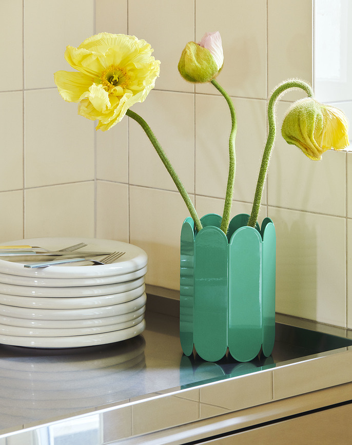 Hay Arcs Vase S, vert