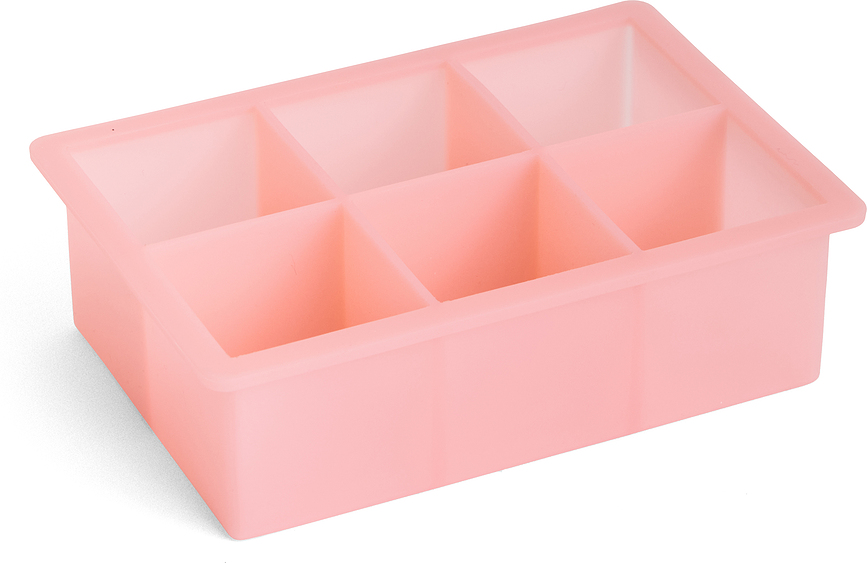 Hay Bac à Glaçons pour glaçons carrés, rose