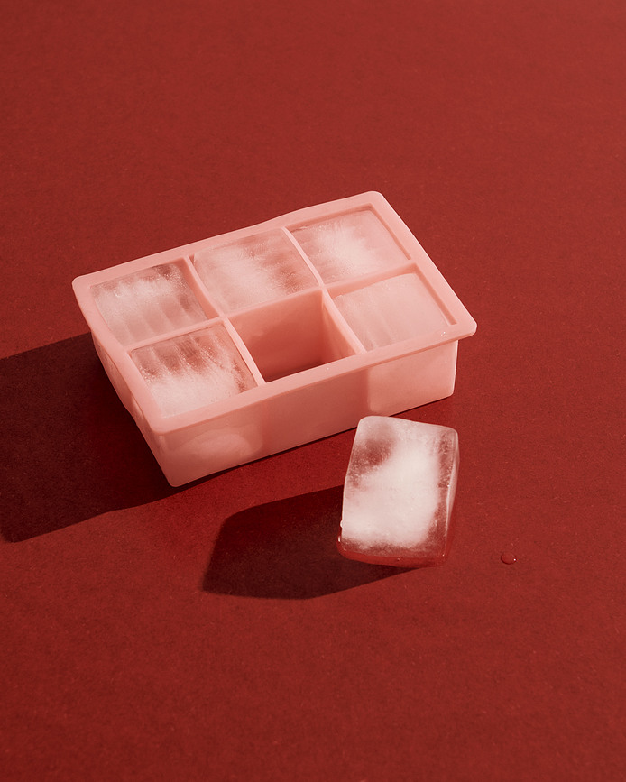 Hay Moule à Glaçons carrés, bleu clair