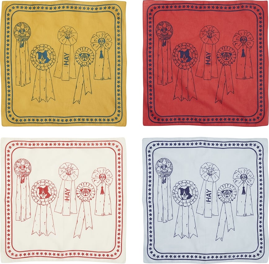 Hay Bandana pour Chien, rouge