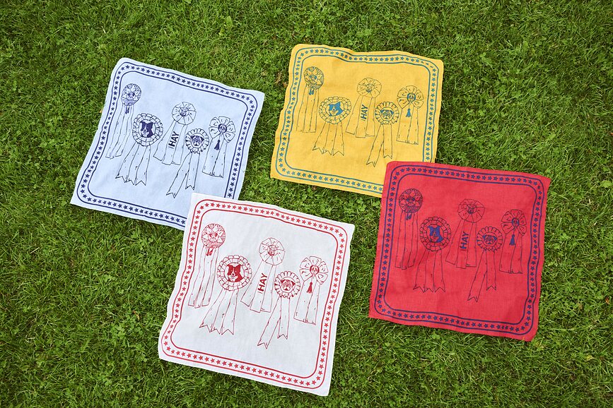 Hay Bandana pour Chien, rouge