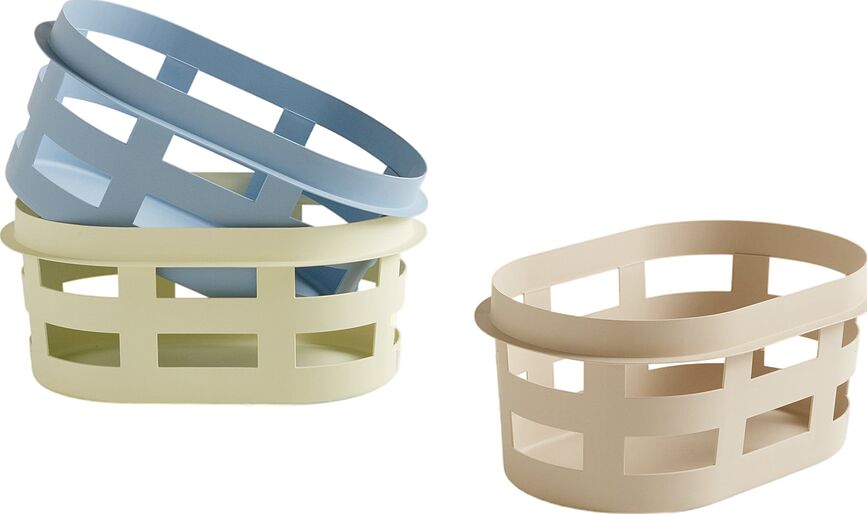 Hay Basket Panier De Rangement, taille S, marron clair