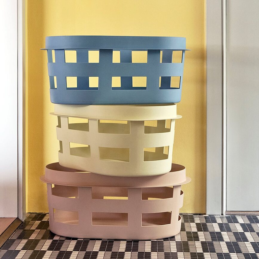 Hay Basket Panier De Rangement, taille S, marron clair